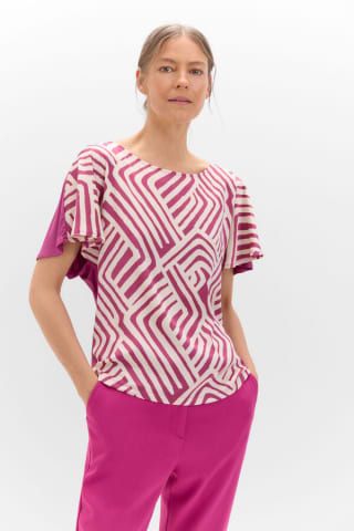 Camiseta satinada estampada para Mujer Cortefiel por 7.99€