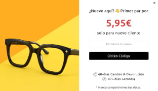 Gafas graduadas + montura + estuche por solo 5,95€ Nuevos clientes Firmoo