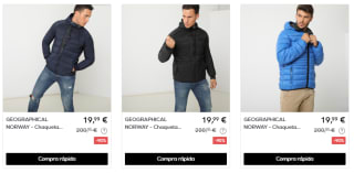 Ropa Geographical Norway desde 9,99€ preciazos