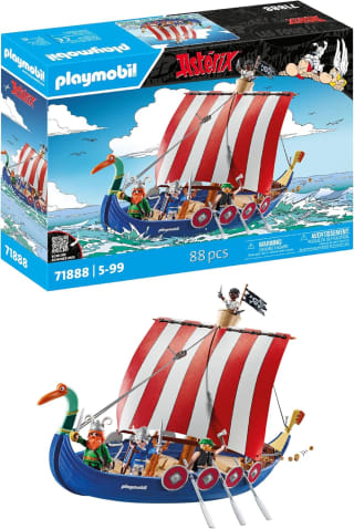 Playmobil Asterix: Piratenschip (71888) voor €33,99 bij Amazon