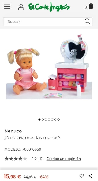 Nenuco ¿Nos lavamos las manos? por 15,98€.