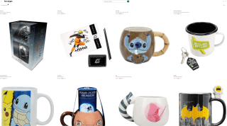 Selección Tazas Frikis en Elcorteinglés