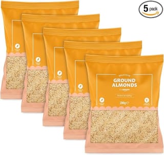 by Amazon Almendras molidas, 1000g, 5 Paquetes de 200g por 7,27€