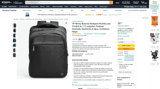 Mochila para Portátil HP Renew Business por 26,44€