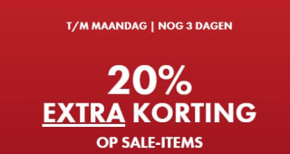 We Fashion sale met 20% korting op de hele collectie