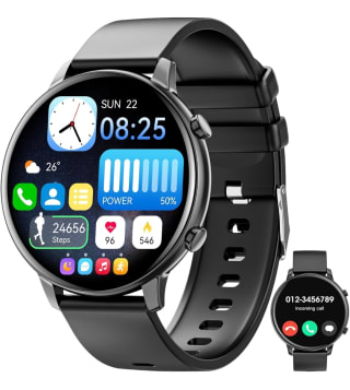 Smartwatch con llamadas en negro, morado o rosa por 14,99€