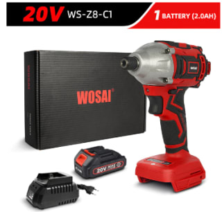 Taladro de impacto Wosai 20V WS-Z8-C1 por 48€