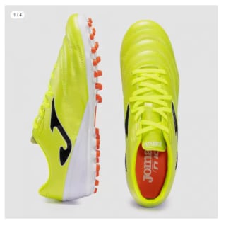 Botas de Fútbol Joma Número-10 2311 por 24.56€ (Cuenta Nueva 14.74€)