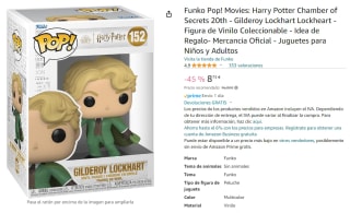 Funko Pop! Movies: Harry Potter Chamber of Secrets 20th - Gilderoy Lockhart Lockheart - Figura de Vinilo Coleccionable - Idea de Regalo- Mercancia Oficial - Juguetes para Niños y Adultos