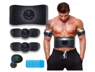 Electroestimulador muscular para abdominales por 17,56€