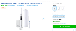 Oral-B iO 6N - Elektrische Tandenborstel - voor €99 bij Coolblue
