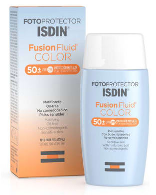 Fotoprotector ISDIN Fusion Fluid Color SPF 50+ por $14.690