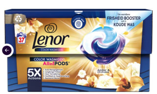 4x Lenor All-in-1 Pods Gold Orchid of Ocean Breeze | 148 stuks voor €34, 95 bij Ibood