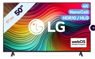 LG NanoCell 50NANO82T6B 127 cm (50") 4K Ultra HD Smart TV voor €399 bij Ibood