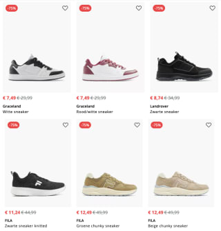 Alle sale nu met wel 75% korting bij VanHaren