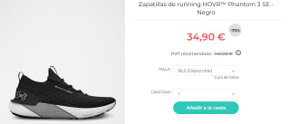 Zapatillas de running para Mujer Under Armour HOVR™ Phantom 3 SE por 34.9€