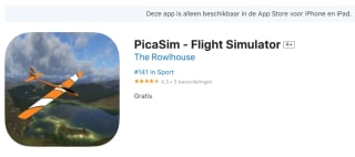 PicaSim Flight Simulator gratis app in de App Store