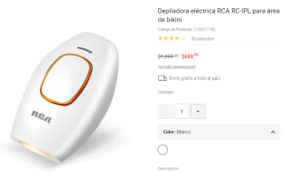 Depiladora Eléctrica RCA RC-IPL por $699 en Liverpool