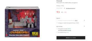 Juguete Minecraft Mini Battle Box Dungeons por 10€