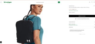 Mochila pequeña Loudon unisex Under Armour por 14,95€