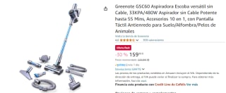 Aspiradora Escoba versátil sin Cable por 159,99€