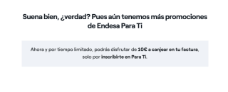 Si eres de Endesa gana 10€ y premios con la ruleta del millón