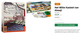 Het Witte Kasteel van Himeji voor €22,95 bij Speldorado