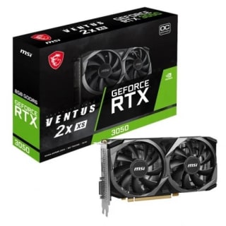 MSI GeForce RTX 3050 VENTUS 2X XS OC 8GB GDDR6 por 219€