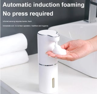 Dispensador automático de jabón líquido infrarrojo 300ml por 10,47€