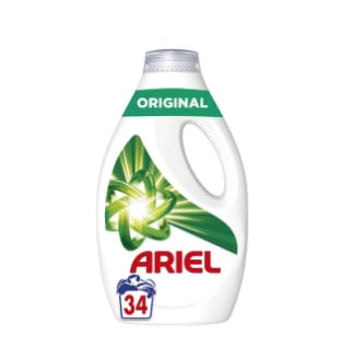 Bidon de lessive Ariel liquide - 34 lavages, Différentes variétés à 10,83€