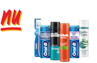 Alle Gillette of Oral-B 1+1 gratis bij de Jumbo