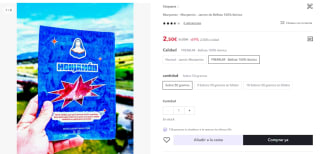 Monjamón Jamón de Bellota 100% Ibérico por 2,50€ y 10 sobres por 21,42€