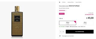 Perris Monte Carlo Rose de Taif Eau de Parfum unisex 100 ml voor €45 bij Notino