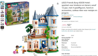 Lego Friends Bed and breakfast in kasteel (42638) voor €60,76 bij Amazon