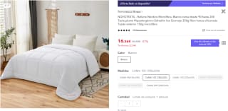 Hasta 30% + 30% EXTRA descuento en ropa de cama ofertazas