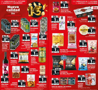 Supermercado Dia productos por tan solo 1€