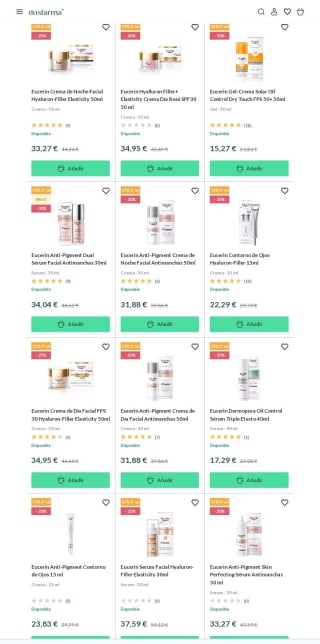 -15% de Descuento en la Segunda Unidad Eucerin.