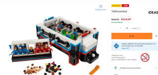 Tafelvoetbal - 21337 voor €149,99 bij Lego.com