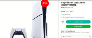 PlayStation 5 Disc Edition (SLIM VERSION) voor €468 bij Nedgame
