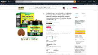 IMMAL Probióticos para Perros por 13,59€