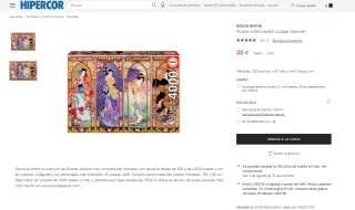 Puzzle de 4000 piezas Collage japonés marca educa por tan sólo 20€