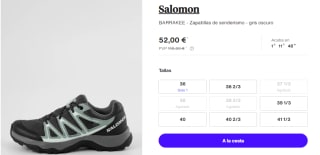 Zapatillas de Trekking de Mujer Salomon BARRAKEE por 52€