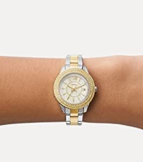 FOSSIL Stella Two-Tone horloge voor €65,99 bij Amazon.nl