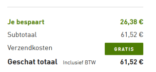 30% korting op geselecteerde artikelen bij besteding vanaf €80 bij Puma