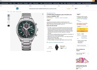 Citizen CA0459-79X Reloj Hombre Eco-Drive Cronografo 40mm 10ATM por 164,95€