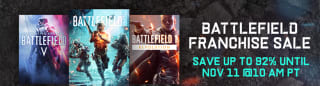 Tot 92% korting op Battlefield games tijdens de Franchise sale via Steam