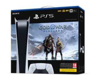Consola PS5 Edición Digital (825 GB) + Juego PS5 God Of War Ragnarök por 456,98€