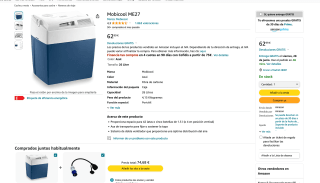 Nevera Eléctrica Portátil Mobicool ME27 de 26 Litros por solo 62,90€