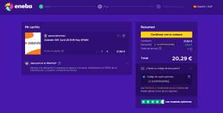 Tarjeta Regalo Zalando 25€ Clave ESPAÑA por solo 20,29€