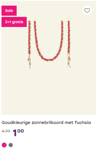 Tot 83% korting in de sale van Lucardi